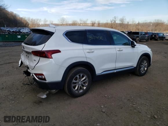 ✅ 2020 Hyundai Santa Fe SEL • VIN: 5NMS3CAD4LH296907 • Лот: 41057043. Опубликован ранее на Copart с пробегом 40 627 миль. Бесплатный доступ к архиву аукционных продаж из США и подробный отчёт об истории автомобиля на DreamBid. Изображение 3.