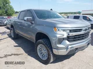 2024 Chevrolet Silverado 1500 LT с VIN 1GCPDDEK0RZ330458, выставлен на аукционе IAAI как лот 42574148 с пробегом 27 507 миль миль и . История ставок и продаж доступна на DreamBid. Изображение 1.