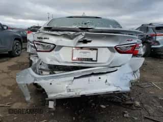 2022 Chevrolet Malibu RS with VIN 1G1ZG5ST4NF101451, listed as a Copart auction lot 51201955 with 52,804 mi miles and Salvage title. Bid and sale history available at DreamBid. Image 6.