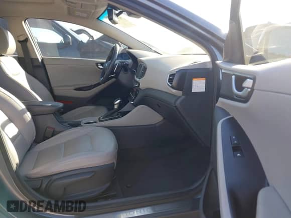 2018 Hyundai Ioniq Limited with VIN KMHC05LC1JU060715, listed as a IAAI auction lot 43479078 with 121,376 mi miles and . Bid and sale history available at DreamBid. Image 5.