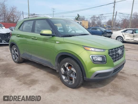 ✅ 2024 Hyundai Venue SEL • VIN: KMHRC8A37RU311612 • Lot: 42026361. Listed on IAAI with 19,448 mi. Free auction sales archive from the USA and detailed vehicle history report at DreamBid. Image 1.