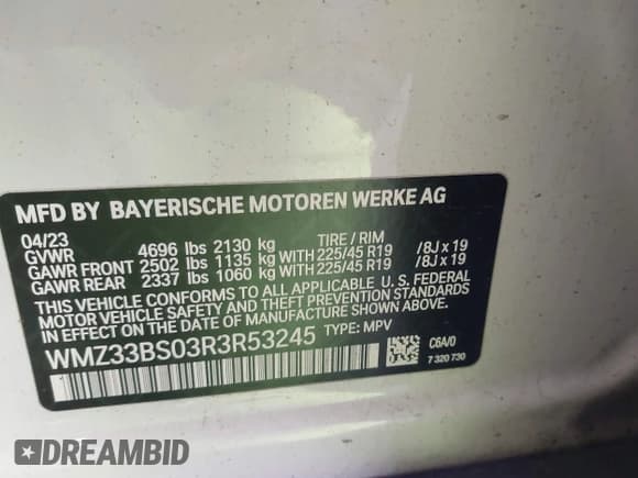 ✅ 2024 MINI Countryman John Cooper Works • VIN: WMZ33BS03R3R53245 • Lot: 41759752. Listed on IAAI with 22,574 mi. Free auction sales archive from the USA and detailed vehicle history report at DreamBid. Image 9.