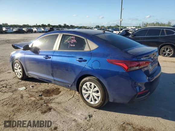 2022 Hyundai Accent SEL с VIN 3KPC24A68NE177279, выставлен на аукционе Copart как лот 75283173 с пробегом 11 951 миль миль и . История ставок и продаж доступна на DreamBid. Изображение 2.