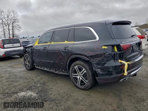 ✅ 2021 Mercedes-Benz GLS 450 • VIN: 4JGFF5KE9MA440115 • Лот: 96950755. Опубликован ранее на Copart с пробегом 94 671 миль. Бесплатный доступ к архиву аукционных продаж из США и подробный отчёт об истории автомобиля на DreamBid. Изображение 2.