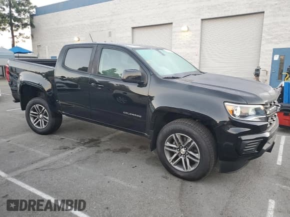 ✅ 2022 Chevrolet Colorado 2WD Work Truck • VIN: 1GCGSBEN3N1163848 • Lot: 84819275. Listed on Copart with 39,657 mi. Free auction sales archive from the USA and detailed vehicle history report at DreamBid. Image 4.