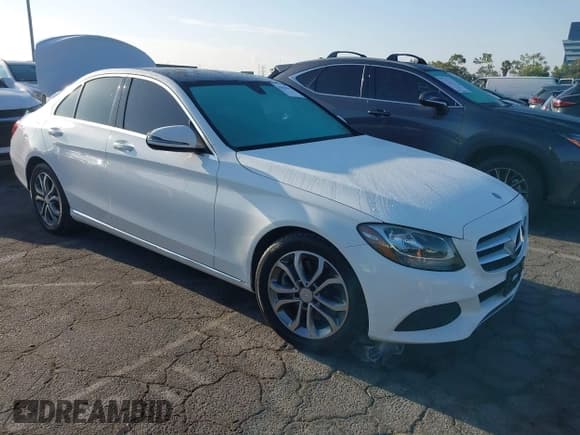 ✅ 2017 Mercedes-Benz C 300 • VIN: 55SWF4JB0HU233548 • Lot: 43066005. Listed on IAAI with 110,579 mi. Free auction sales archive from the USA and detailed vehicle history report at DreamBid. Image 1.