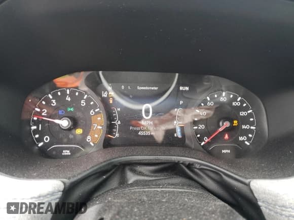 ✅ 2022 Jeep Compass Latitude • VIN: 3C4NJDBB8NT153681 • Lot: 86448755. Listed on Copart with 45,535 mi. Free auction sales archive from the USA and detailed vehicle history report at DreamBid. Image 9.