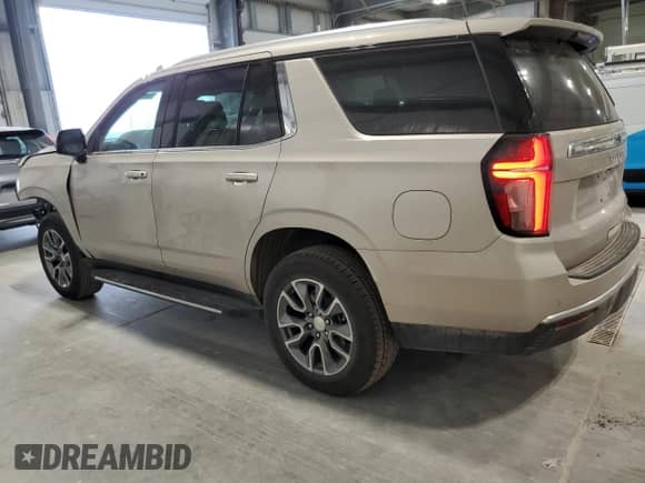 2024 Chevrolet Tahoe LT z VIN 1GNSKNKD0RR251455, wystawiony jako Copart lot #57043125 z przebiegiem 8 530 mil mil oraz Szkoda całkowita • Salvage title. Historia ofert i sprzedaży dostępna na DreamBid. Obrazek 2.