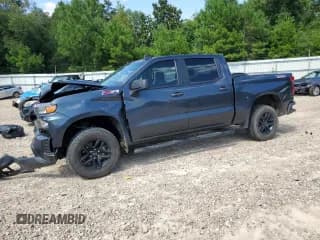 ✅ 2022 Chevrolet Silverado 1500 Custom Trail Boss • VIN: 1GCPYCEKXNZ202253 • Lot: 68821845. Wystawiony na Copart z przebiegiem 87 997 mil. Bezpłatny archiwum sprzedaży aukcyjnych z USA i szczegółowy raport historii pojazdu na DreamBid. Zdjęcie 1.