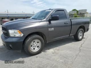 ✅ 2017 Ram 1500 Tradesman • VIN: 3C6JR6AG2HG791672 • Lot: 60555785. Listed on Copart with 174,891 mi. Free auction sales archive from the USA and detailed vehicle history report at DreamBid. Image 1.