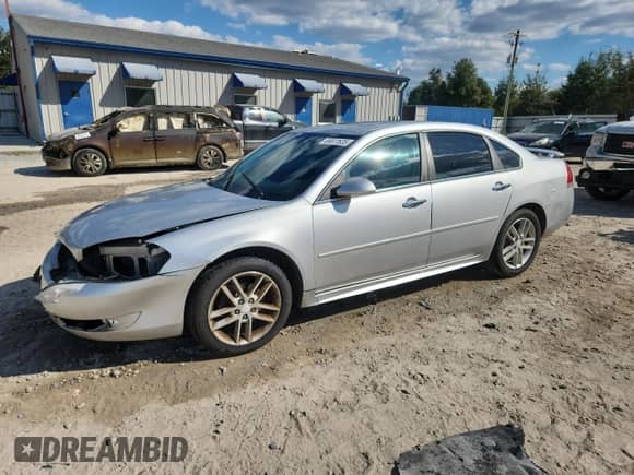 2012 Chevrolet Impala LTZ z VIN 2G1WC5E32C1254098, wystawiony jako Copart lot #86877635 z przebiegiem 164 246 mil mil oraz Szkoda całkowita • Salvage title. Historia ofert i sprzedaży dostępna na DreamBid. Obrazek 1.