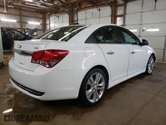 ✅ 2015 Chevrolet Cruze LTZ • VIN: 1G1PG5SB3F7145595 • Lot: 49890652. Listed on Copart with Not provided. Free auction sales archive from the USA and detailed vehicle history report at DreamBid. Image 4.