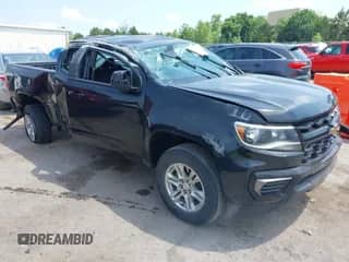 ✅ 2021 Chevrolet Colorado 2WD LT • VIN: 1GCHSCEA2M1269505 • Лот: 42337316. Опубликован ранее на IAAI с пробегом 59 756 миль. Бесплатный доступ к архиву аукционных продаж из США и подробный отчёт об истории автомобиля на DreamBid. Изображение 1.