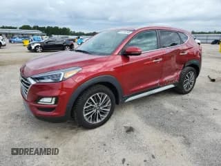 ✅ 2021 Hyundai Tucson Limited • VIN: KM8J33AL9MU388961 • Лот: 67735145. Опубликован ранее на Copart с пробегом 55 518 миль. Бесплатный доступ к архиву аукционных продаж из США и подробный отчёт об истории автомобиля на DreamBid. Изображение 1.