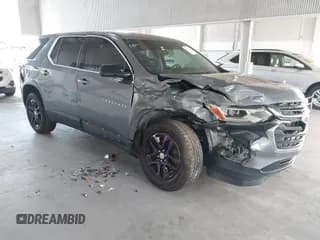 ✅ 2020 Chevrolet Traverse LS • VIN: 1GNERFKW2LJ255626 • Lot: 43146243. Listed on IAAI with 80,567 mi. Free auction sales archive from the USA and detailed vehicle history report at DreamBid. Image 1.