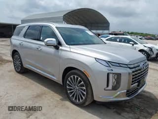 ✅ 2025 Hyundai Palisade Calligraphy • VIN: KM8R74GE9SU887116 • Лот: 42115358. Опубликован ранее на IAAI с пробегом 954 миль. Бесплатный доступ к архиву аукционных продаж из США и подробный отчёт об истории автомобиля на DreamBid. Изображение 1.