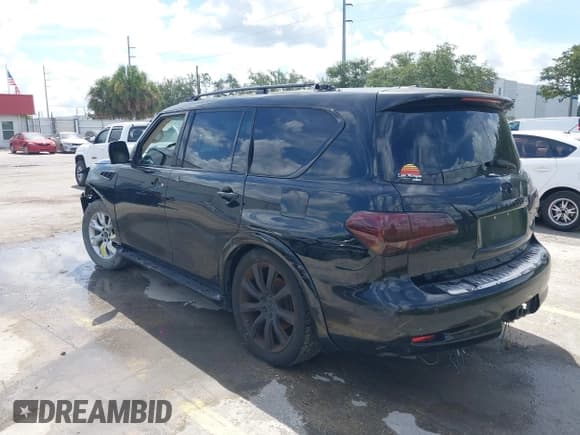 ✅ 2012 Infiniti QX56 7-passenger • VIN: JN8AZ2NE3C9015607 • Lot: 43129648. Wystawiony na IAAI z przebiegiem 246 845 mil. Bezpłatny archiwum sprzedaży aukcyjnych z USA i szczegółowy raport historii pojazdu na DreamBid. Zdjęcie 3.