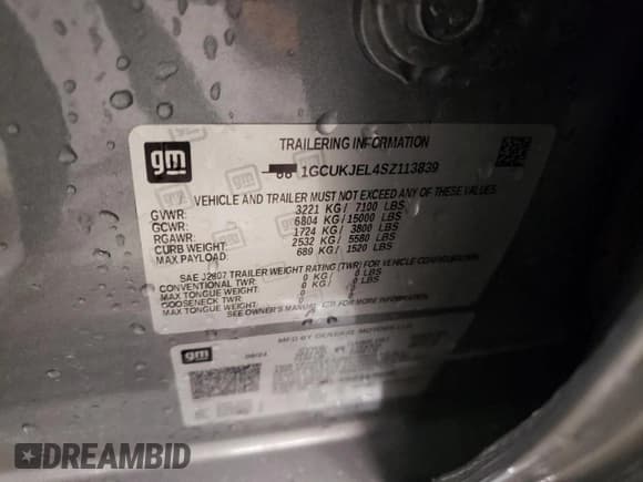 ✅ 2025 Chevrolet Silverado 1500 High Country • VIN: 1GCUKJEL4SZ113839 • Lot: 81161384. Listed on Copart with 1,014 mi. Free auction sales archive from the USA and detailed vehicle history report at DreamBid. Image 14.