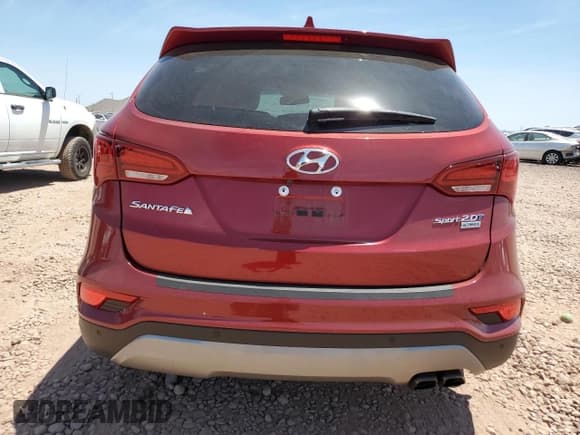 ✅ 2017 Hyundai Santa Fe Ultimate • VIN: 5XYZW4LA8HG447604 • Lot: 57708085. Listed on Copart with 31,676 mi. Free auction sales archive from the USA and detailed vehicle history report at DreamBid. Image 6.