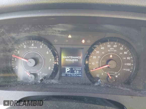 ✅ 2015 Toyota Sienna LE • VIN: 5TDKK3DCXFS612155 • Lot: 43695345. Listed on IAAI with 127,682 mi. Free auction sales archive from the USA and detailed vehicle history report at DreamBid. Image 7.