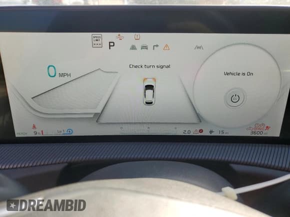 ✅ 2023 Kia EV6 GT • VIN: KNDC5DLE0P5120486 • Lot: 46492295. Listed on Copart with 3,600 mi. Free auction sales archive from the USA and detailed vehicle history report at DreamBid. Image 9.