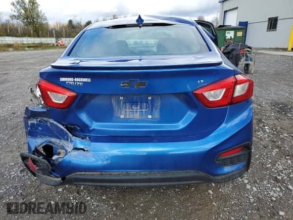 2018 Chevrolet Cruze LT с VIN 1G1BE5SM5J7154776, выставлен на аукционе Copart как лот 82706125 с пробегом 54 163 миль миль и Списание • Salvage title. История ставок и продаж доступна на DreamBid. Изображение 6.