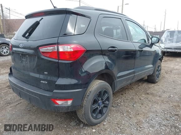✅ 2021 Ford EcoSport SE • VIN: MAJ6S3GL2MC416907 • Lot: 41814690. Listed on IAAI with 46,429 mi. Free auction sales archive from the USA and detailed vehicle history report at DreamBid. Image 4.
