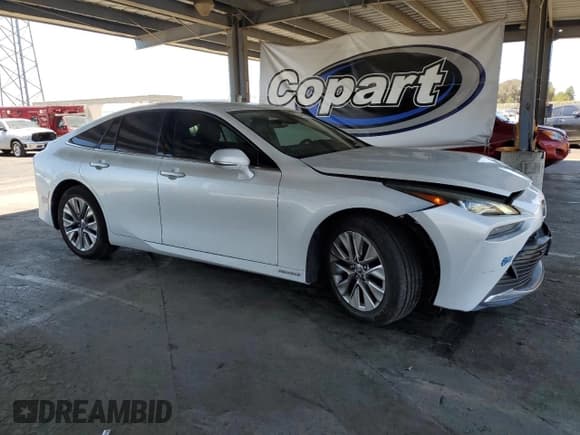 ✅ 2021 Toyota Mirai XLE • VIN: JTDAAAAA2MA001651 • Lot: 66187995. Listed on Copart with 46,975 mi. Free auction sales archive from the USA and detailed vehicle history report at DreamBid. Image 4.