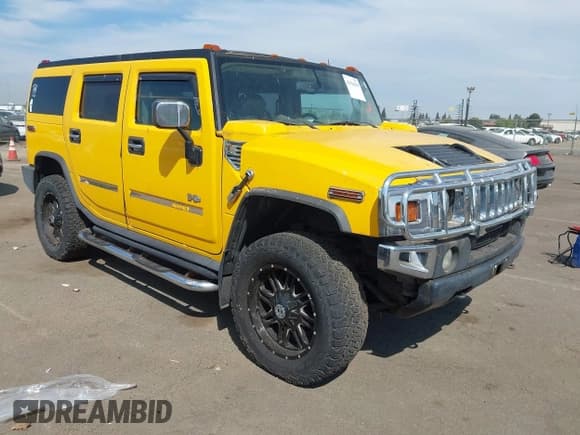 ✅ 2003 Hummer H2 • VIN: 5GRGN23U03H131685 • Lot: 42920838. Listed on IAAI with 234,305 mi. Free auction sales archive from the USA and detailed vehicle history report at DreamBid. Image 1.