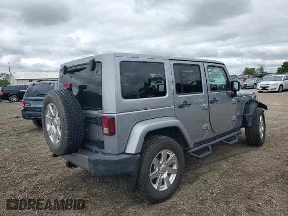 ✅ 2017 Jeep Wrangler Unlimited Sahara • VIN: 1C4HJWEG0HL636775 • Lot: 57797345. Listed on Copart with 110,468 mi. Free auction sales archive from the USA and detailed vehicle history report at DreamBid. Image 3.
