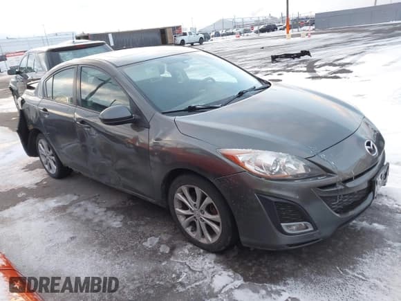 ✅ 2010 Mazda 3 S Grand Touring • VIN: JM1BL1S61A1328515 • Lot: 43864475. Listed on IAAI with 186,375 mi. Free auction sales archive from the USA and detailed vehicle history report at DreamBid. Image 1.
