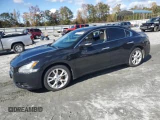 ✅ 2012 Nissan Maxima SV • VIN: 1N4AA5AP8CC845780 • Lot: 90371205. Listed on Copart with 145,158 mi. Free auction sales archive from the USA and detailed vehicle history report at DreamBid. Image 1.