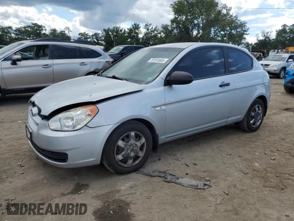 ✅ 2008 Hyundai Accent GS • VIN: KMHCM36C08U059456 • Лот: 70191665. Опубликован ранее на Copart с пробегом 130 261 миль. Бесплатный доступ к архиву аукционных продаж из США и подробный отчёт об истории автомобиля на DreamBid. Изображение 1.