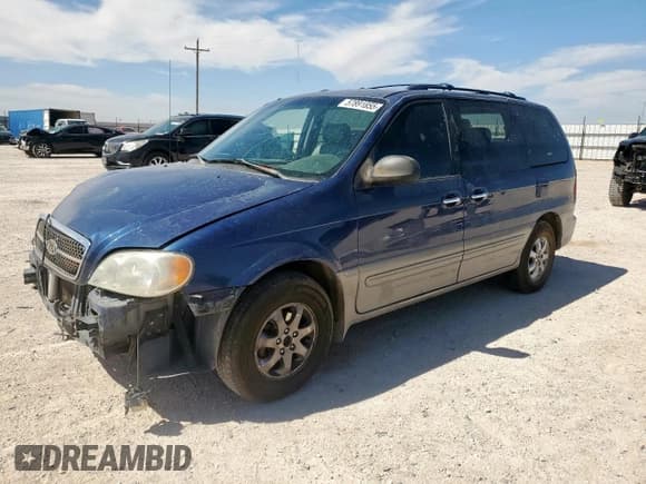 ✅ 2004 Kia Sedona LX • VIN: KNDUP131646508709 • Lot: 57891855. Wystawiony na Copart z przebiegiem 145 371 mil. Bezpłatny archiwum sprzedaży aukcyjnych z USA i szczegółowy raport historii pojazdu na DreamBid. Zdjęcie 1.