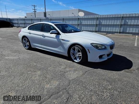 ✅ 2014 BMW 6 Series 640i • VIN: WBA6A0C53ED317332 • Lot: 79974684. Wystawiony na Copart z przebiegiem 83 681 mil. Bezpłatny archiwum sprzedaży aukcyjnych z USA i szczegółowy raport historii pojazdu na DreamBid. Zdjęcie 1.