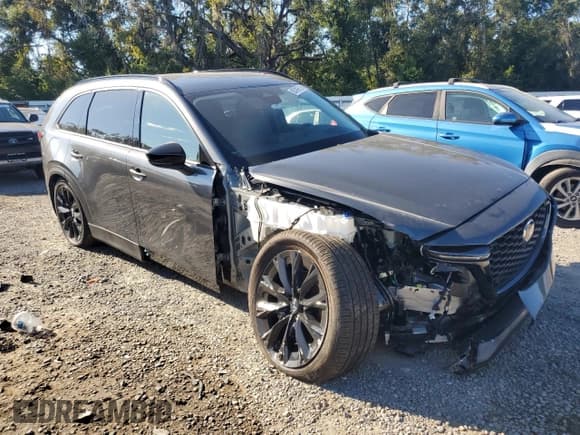 ✅ 2025 Mazda CX-90 Premium Sport • VIN: JM3KKCHA3S1225311 • Lot: 85708515. Listed on Copart with 2,372 mi. Free auction sales archive from the USA and detailed vehicle history report at DreamBid. Image 4.