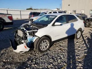 ✅ 2024 Chevrolet Equinox LT • VIN: 3GNAXUEG5RS101996 • Лот: 91062645. Опубликован ранее на Copart с пробегом 22 505 миль. Бесплатный доступ к архиву аукционных продаж из США и подробный отчёт об истории автомобиля на DreamBid. Изображение 1.