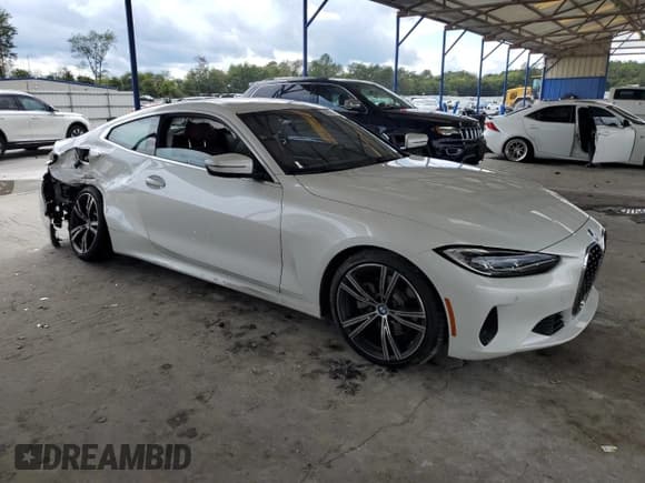 ✅ 2022 BMW 4 Series 430i • VIN: WBA53AP0XNCK93191 • Lot: 84056365. Listed on Copart with Not provided. Free auction sales archive from the USA and detailed vehicle history report at DreamBid. Image 4.