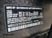 ✅ 2024 BMW iX xDrive50 • VIN: WB523CF01RCP94121 • Lot: 66594015. Listed on Copart with Not provided. Free auction sales archive from the USA and detailed vehicle history report at DreamBid. Image 14.