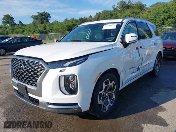 2022 Hyundai Palisade Calligraphy z VIN KM8R74HE0NU401635, wystawiony jako IAAI lot #43248516 z przebiegiem 18 784 mil mil oraz . Historia ofert i sprzedaży dostępna na DreamBid. Obrazek 17.