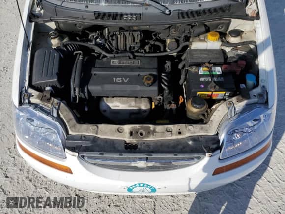 2008 Chevrolet Aveo LT z VIN KL1TG65678B188497, wystawiony jako Copart lot #44501275 z przebiegiem 195 139 mil mil oraz Czysty tytuł • Clean title. Historia ofert i sprzedaży dostępna na DreamBid. Obrazek 11.