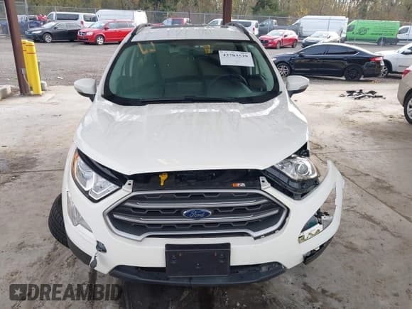 ✅ 2021 Ford EcoSport SE • VIN: MAJ6S3GL0MC399962 • Lot: 43783539. Listed on IAAI with 34,623 mi. Free auction sales archive from the USA and detailed vehicle history report at DreamBid. Image 12.