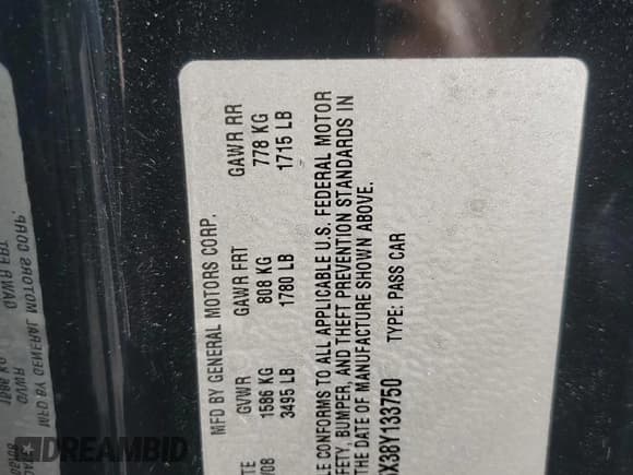 ✅ 2008 Pontiac Solstice GXP • VIN: 1G2MF35X38Y133750 • Lot: 81987605. Wystawiony na Copart z przebiegiem 96 228 mil. Bezpłatny archiwum sprzedaży aukcyjnych z USA i szczegółowy raport historii pojazdu na DreamBid. Zdjęcie 12.