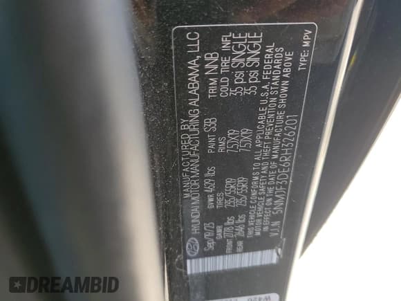 ✅ 2024 Hyundai Tucson SEL • VIN: 5NMJF3DE6RH326201 • Lot: 65352714. Wystawiony na Copart z przebiegiem 25 632 mil. Bezpłatny archiwum sprzedaży aukcyjnych z USA i szczegółowy raport historii pojazdu na DreamBid. Zdjęcie 13.