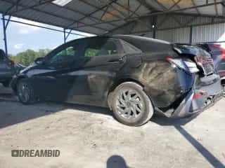 2024 Hyundai Elantra SEL with VIN KMHLM4DG8RU635792, listed as a Copart auction lot 81619455 with 12,769 mi miles and Salvage title. Bid and sale history available at DreamBid. Image 2.