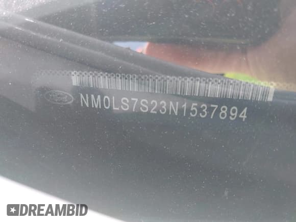 ✅ 2022 Ford Transit Connect XL • VIN: NM0LS7S23N1537894 • Lot: 42208607. Listed on IAAI with 32,383 mi. Free auction sales archive from the USA and detailed vehicle history report at DreamBid. Image 9.