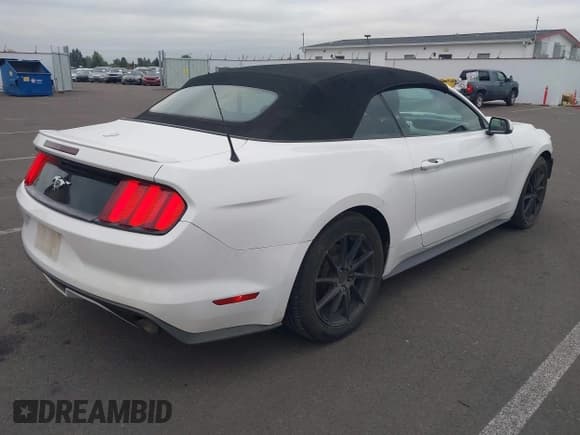 ✅ 2016 Ford Mustang EcoBoost Premium • VIN: 1FATP8UH8G5291597 • Lot: 43388116. Listed on IAAI with 169,406 mi. Free auction sales archive from the USA and detailed vehicle history report at DreamBid. Image 4.