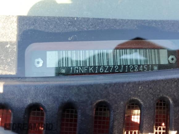 2002 Chevrolet Suburban LS с VIN 1GNFK16Z72J128451, выставлен на аукционе Copart как лот 71586014 с пробегом 211 193 миль миль и Списание • Salvage title. История ставок и продаж доступна на DreamBid. Изображение 15.