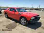 2014 Dodge Challenger SXT 100th Anniversary with VIN 2C3CDYAG7EH195680, listed as a Copart auction lot 53639755 with 153,879 mi miles and Salvage title. Bid and sale history available at DreamBid. Image 4.