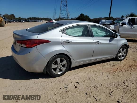 ✅ 2013 Hyundai Elantra GLS • VIN: 5NPDH4AE0DH242985 • Lot: 82545385. Listed on Copart with Not provided. Free auction sales archive from the USA and detailed vehicle history report at DreamBid. Image 3.